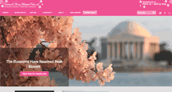 Desktop Screenshot of nationalcherryblossomfestival.org